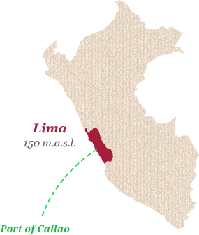 mapa lima callao villa andina peru